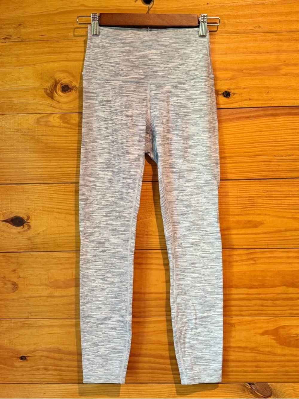 Lululemon Wunder Under High Rise 7/8 Tight Leggings 26" Gray 4 W5AT5S